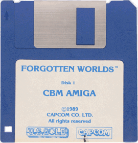 Forgotten Worlds - Disc (North America) - 1187x1233