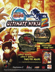 Naruto: Ultimate Ninja 2 - Advertisement Flyer - Front (United States) - 1675x2200