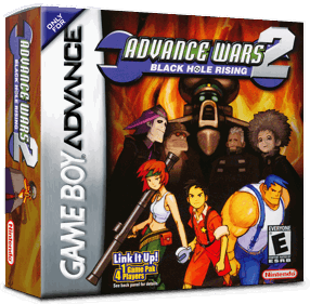 Advance Wars 2: Black Hole Rising - Box - 3D (North America) - 1016x998