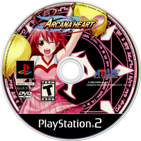 Arcana Heart - Disc (North America) - 1280x1280