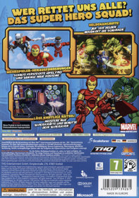 Marvel Super Hero Squad: The Infinity Gauntlet - Box - Back (Germany) - 995x1417