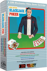Ken Uston Blackjack/Poker - Box - 3D (Europe) - 439x659