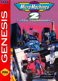 Micro Machines 2: Turbo Tournament - Fanart - Box - Front (North America) - 1510x2100