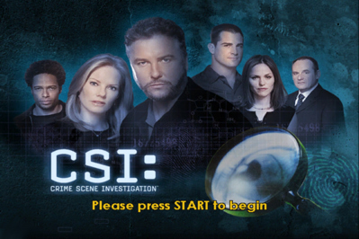 CSI: Crime Scene Investigation - Screenshot - Game Title (World) - 720x480