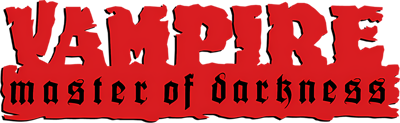 Vampire: Master of Darkness - Clear Logo (North America) - 1200x369