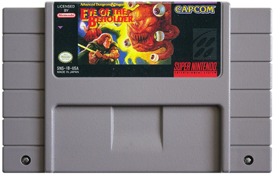 Advanced Dungeons & Dragons: Eye of the Beholder - Cart - Front (North America) - 811x518