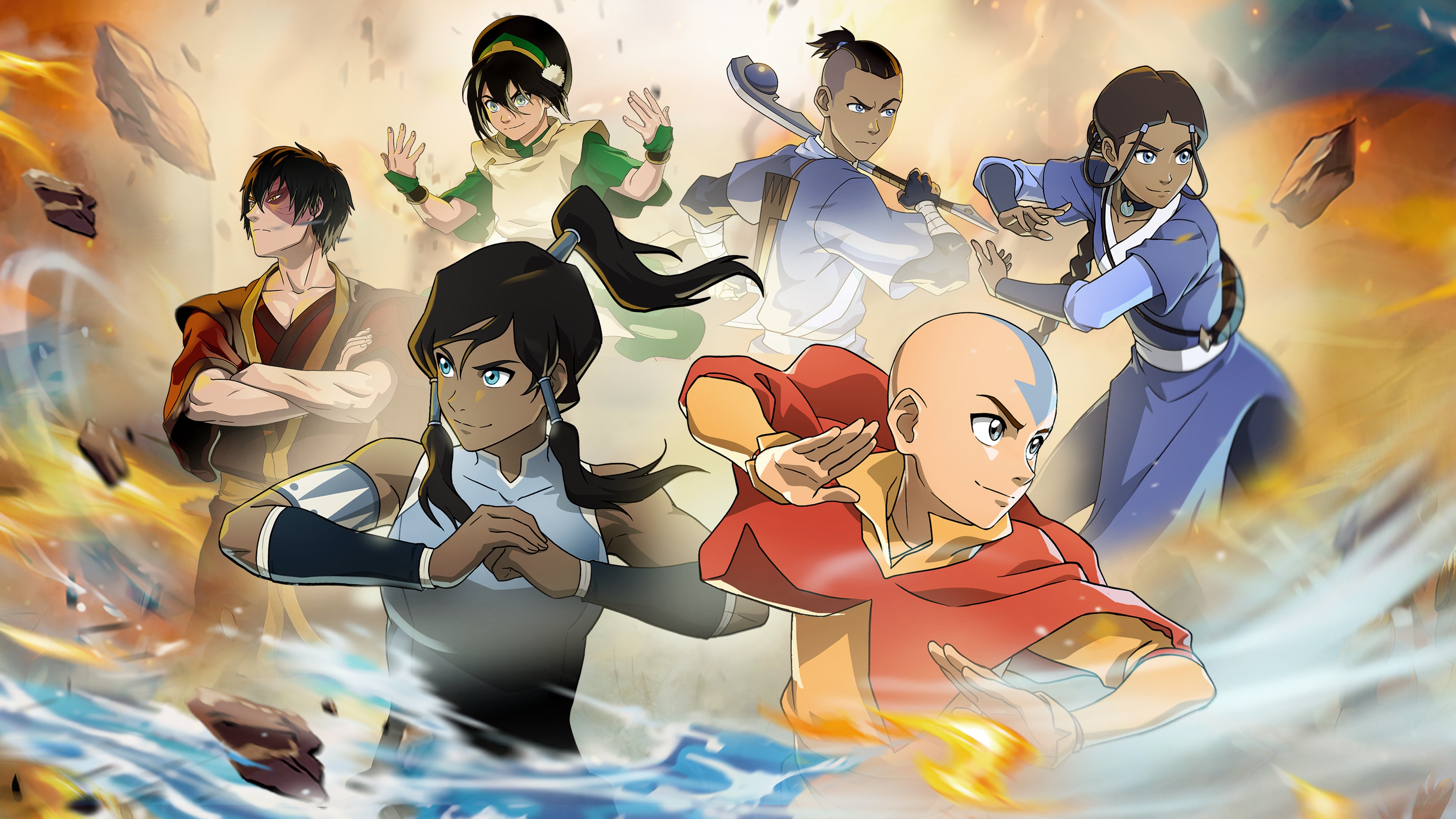 Illustration of Avatar: The Last Airbender: The Burning Earth