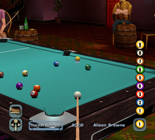 World Championship Pool 2004 - Screenshot - Gameplay (World) - 640x576