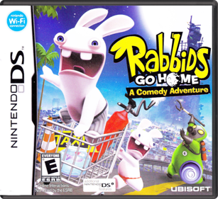 Rabbids Go Home - Box - Front - Reconstructed (North America) - 774x708