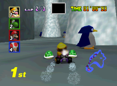 Mario Kart 64 - Screenshot - Gameplay (World) - 3200x2370
