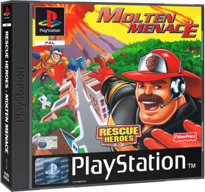 Rescue Heroes: Molten Menace - Box - 3D (Europe) - 1415x1331