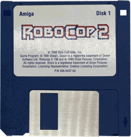 RoboCop 2 - Disc (North America) - 751x788