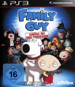Family Guy: Back to the Multiverse - Box - Front (Germany) - 901x1047
