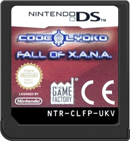 Code Lyoko: The Fall of X.A.N.A - Cart - Front (Europe) - 517x564