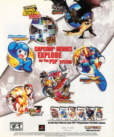 Monster Hunter Freedom - Advertisement Flyer - Front (United States) - 1837x2200