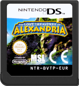 The Lost Treasures of Alexandria - Cart - Front (Europe) - 517x564