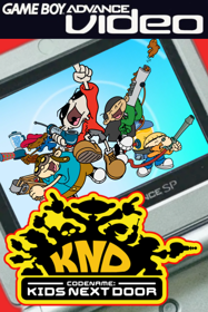 Game Boy Advance Video: Codename: Kids Next Door: Volume 1 - Box - Front - Reconstructed (North America) - 600x900