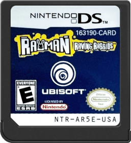 Rayman: Raving Rabbids - Cart - Front (North America) - 517x564