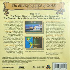The Seven Cities of Gold - Box - Back (United Kingdom) - 1133x1145