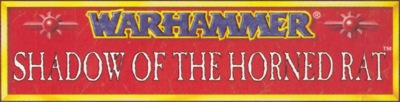 Warhammer: Shadow of the Horned Rat - Clear Logo (Europe) - 1078x275