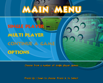 Crazy Golf: World Tour - Screenshot - Game Select (Europe) - 640x512