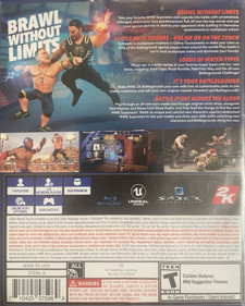 WWE 2K Battlegrounds - Box - Back (North America) - 1085x1353