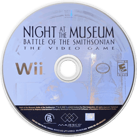 Night at the Museum: Battle of the Smithsonian: The Video Game - Disc (North America) - 1280x1280