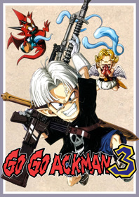 Go Go Ackman 3 - Fanart - Box - Front (Japan) - 1800x2550