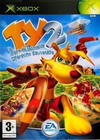 Ty the Tasmanian Tiger 2: Bush Rescue - Box - Front (France) - 486x680
