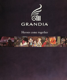 Grandia III - Advertisement Flyer - Front (United States) - 1833x2200