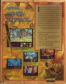 Monkey Island 2: LeChuck's Revenge - Box - Back (Europe) - 628x800
