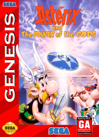 Astérix and the Power of the Gods - Fanart - Box - Front (North America) - 785x1079
