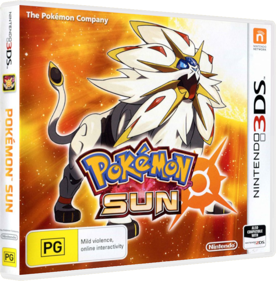 Pokémon Sun - Box - 3D (Australia) - 841x856