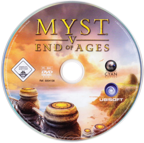Myst V: End of Ages - Disc (Europe) - 794x786