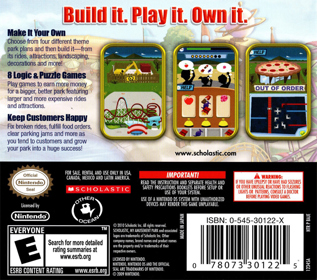My Amusement Park - Box - Back (North America) - 640x566