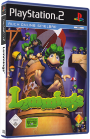 Lemmings - Box - 3D (Germany) - 567x878