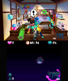 Zombie Panic in Wonderland DX - Screenshot - Gameplay (World) - 400x480