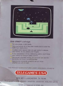 Star Strike - Box - Back (Europe) - 480x656