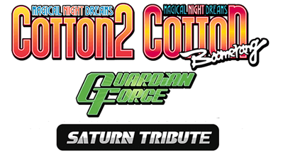 Cotton Guardian Force Saturn Tribute - Clear Logo (Japan) - 501x284