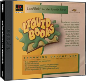 Liquid Books Adventure 1: Lety's Favorite Stories - Box - 3D (North America) - 1409x1330