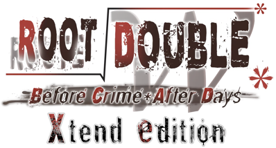 Root Double: Before Crime * After Days: Xtend Edition - Clear Logo (World) - 1631x876