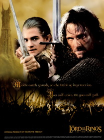 The Lord of the Rings: The Two Towers - Advertisement Flyer - Front (United Kingdom) - 2387x3200