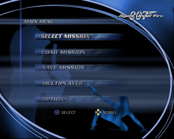 007: Agent Under Fire - Screenshot - Game Select (World) - 640x512