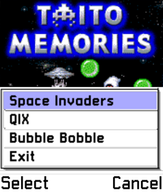 Taito Memories - Screenshot - Game Select (United States) - 911x1073