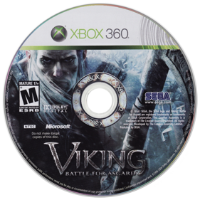Viking: Battle for Asgard - Disc (North America) - 900x900