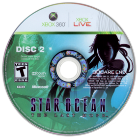 Star Ocean: The Last Hope - Disc (North America) - 900x900