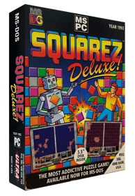 Squarez Deluxe! - Box - 3D (World) - 700x1013