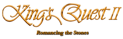 King's Quest II: Romancing the Throne - Clear Logo (World) - 3840x1212