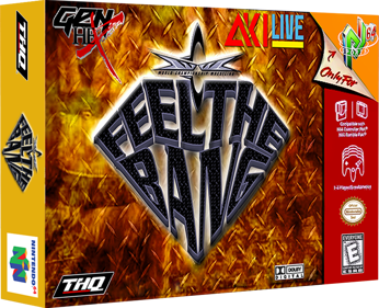 WCW Feel the Bang - Box - 3D (United States) - 863x700