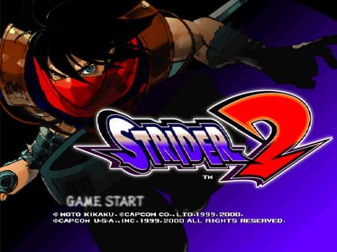 Strider 2 - Screenshot - Game Title (World) - 640x480